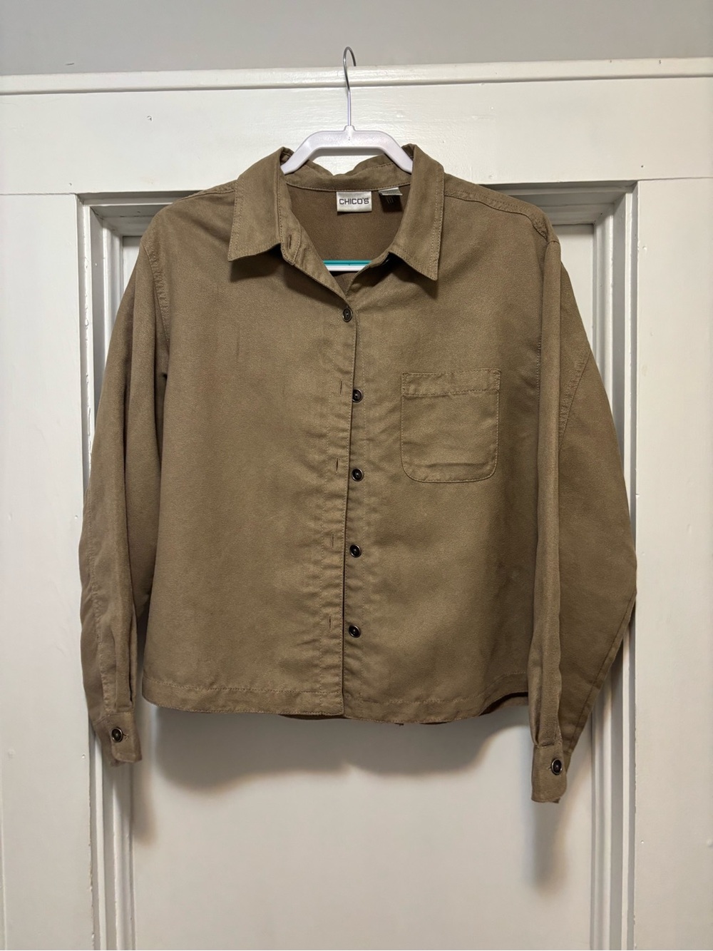 Chico's Button Up Shacket